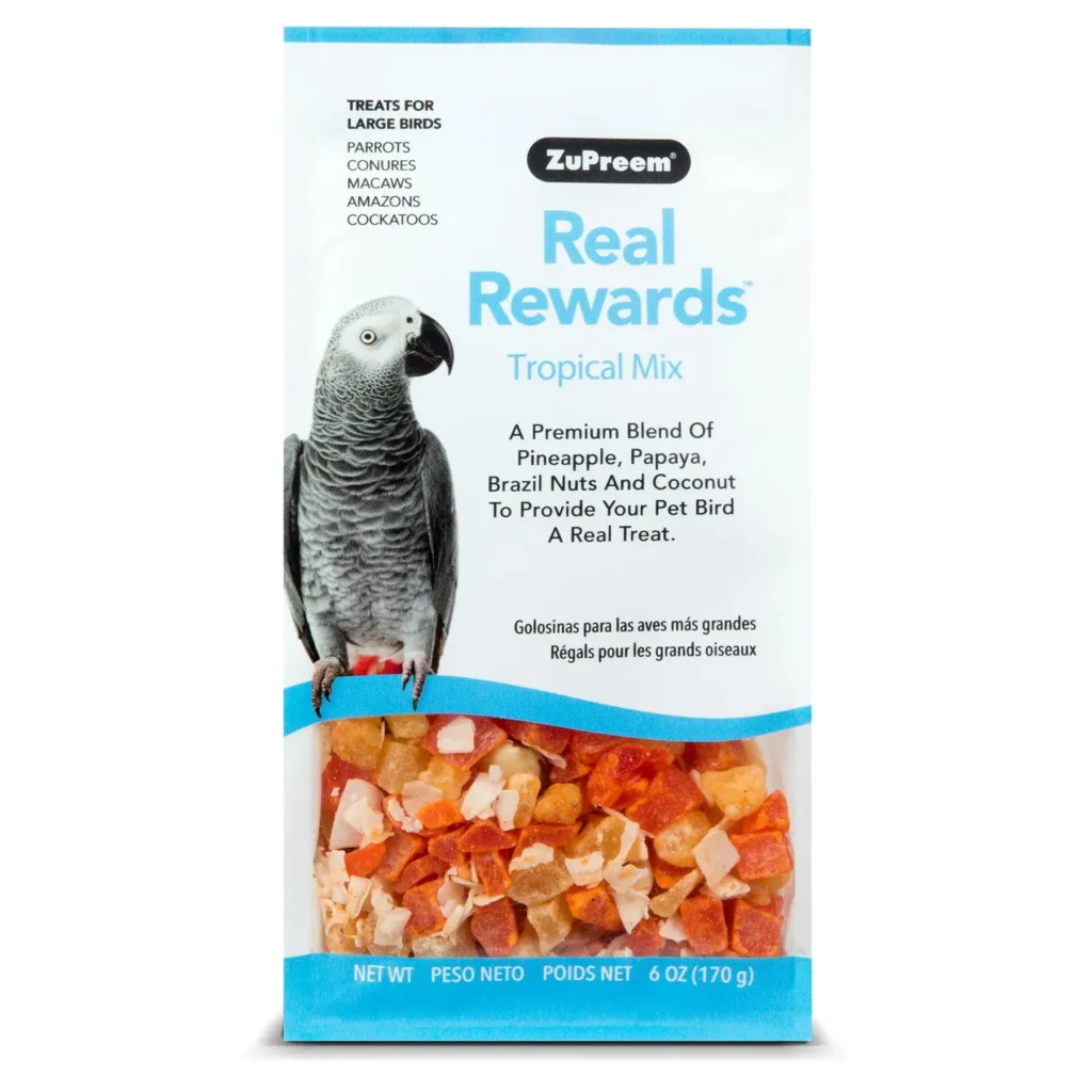 Zupreem Real Rewards Large Parrot Treats - Tropical Mix - Pet Supply UAE